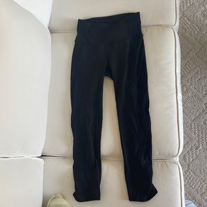 Lululemon, black, size 4